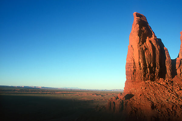 A large eagle-shaped rock